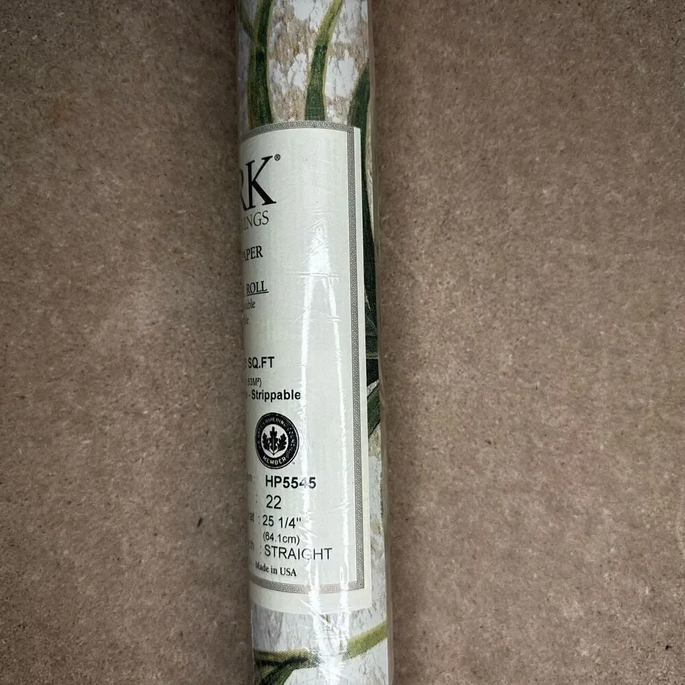 York Wallcoverings Fine Wallpaper Tropical Palm Tree HP5545 One Double Roll